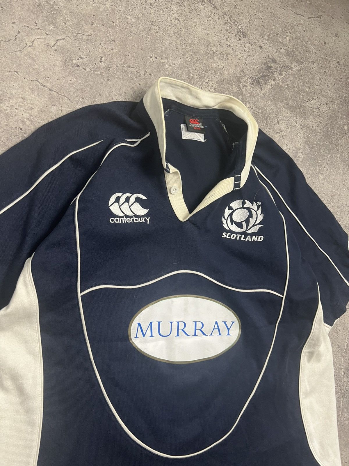 Canterbury of New Zealand Vintage Scotland Rugby Shirt 2008 Jersey Canterbury Murray Size US M / EU 48-50 / 2 - 3 Thumbnail