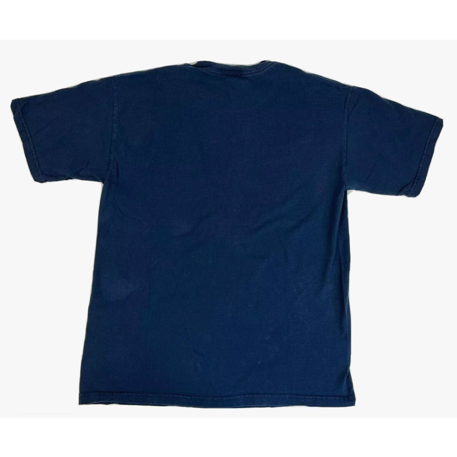 Disney VINTAGE Walt Disney World An American Tradition Unisex Adult T-Shirt Navy Blue L Mens Shirts Mickey Mouse Crew Neck Short Sleeve Cotton Size US L / EU 52-54 / 3 - 2 Thumbnail
