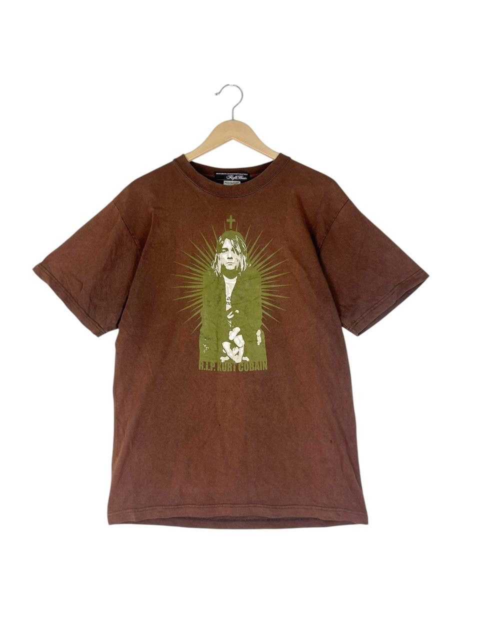 Vintage Vintage Y2K Rip Kurt Cobain Potrait Tees/ Nirvana Vocalist Size US L / EU 52-54 / 3 - 1 Thumbnail