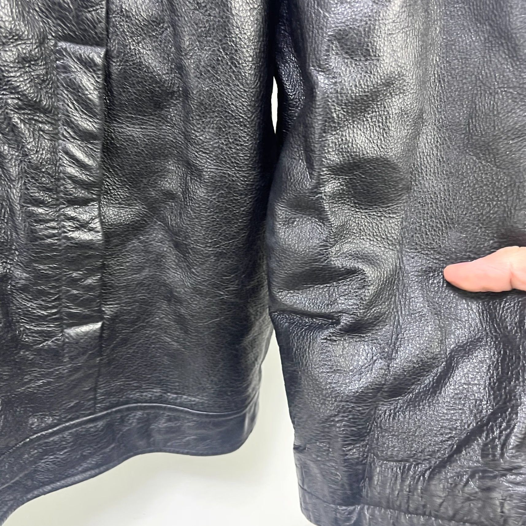 Vintage VINTAGE Wilsons Leather Julian Jacket Black L Mens Bomber Jacket 90s Outdoor Fleece Zip Size US L / EU 52-54 / 3 - 5 Thumbnail