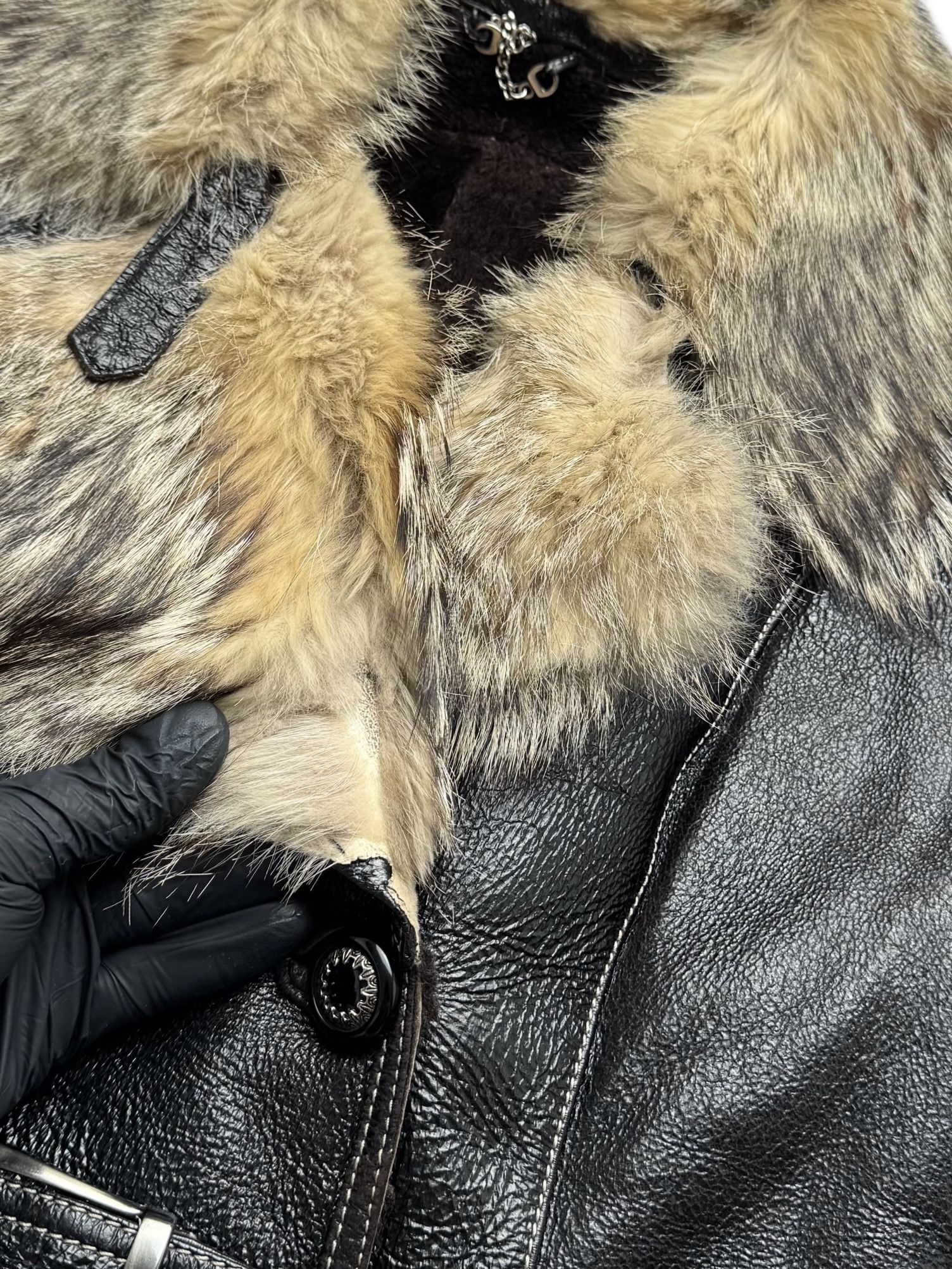 Vintage Y2K Vintage Real Sheepskin Coat(V244) Size S / US 4 / IT 40 - 4 Thumbnail