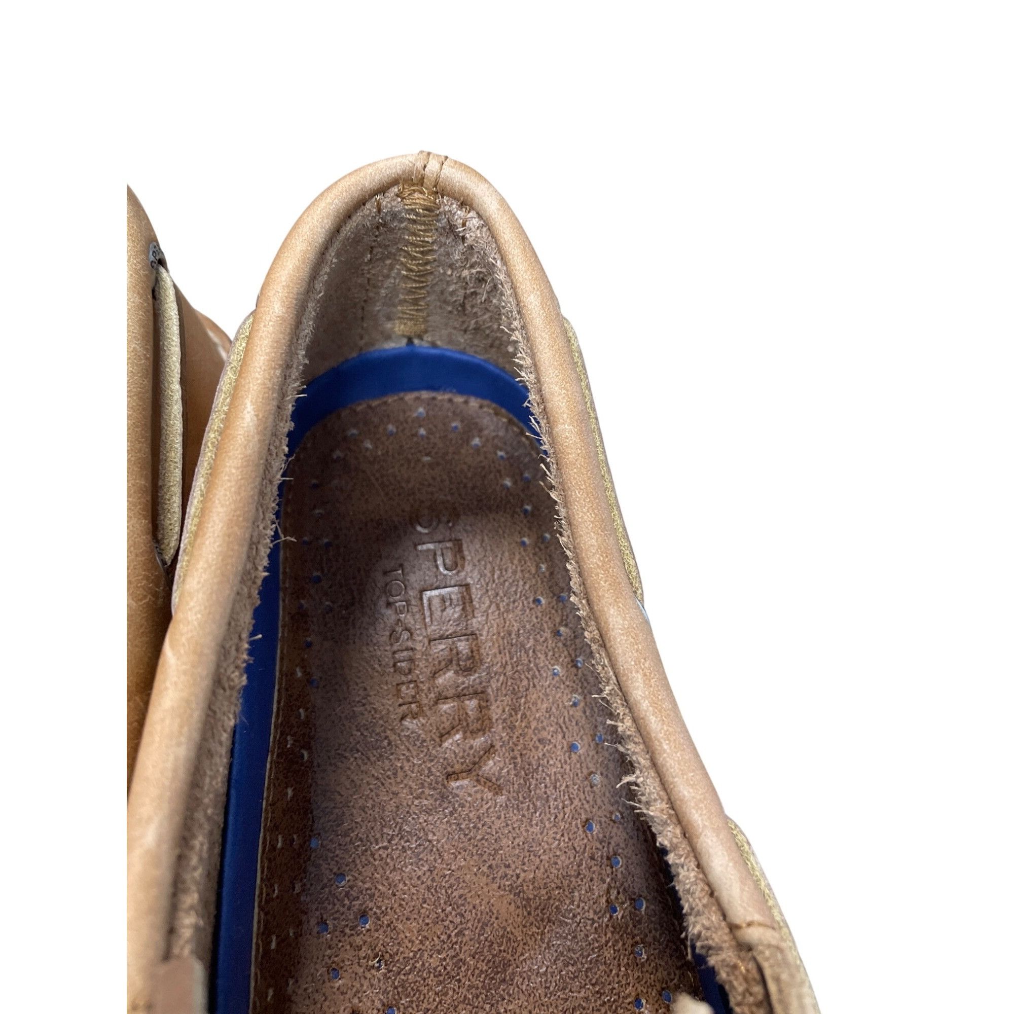 Sperry Sperry Mens Tan Leather Boat loafers Shoes Size 7.5M SKU 925 Size US 7.5 / EU 40-41 - 10 Thumbnail