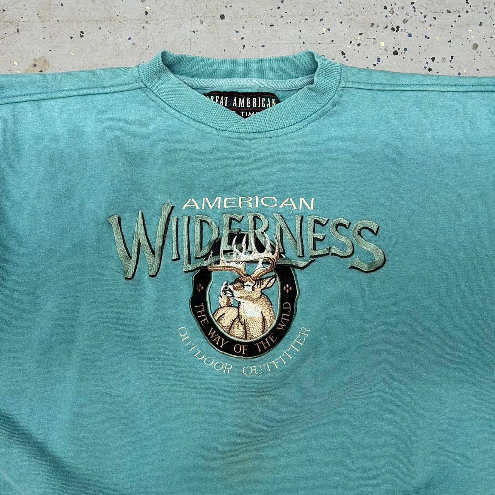 Other VTG American Wilderness Outdoor Outfitters sweatshirt Size L / US 10 / IT 46 - 2 Thumbnail