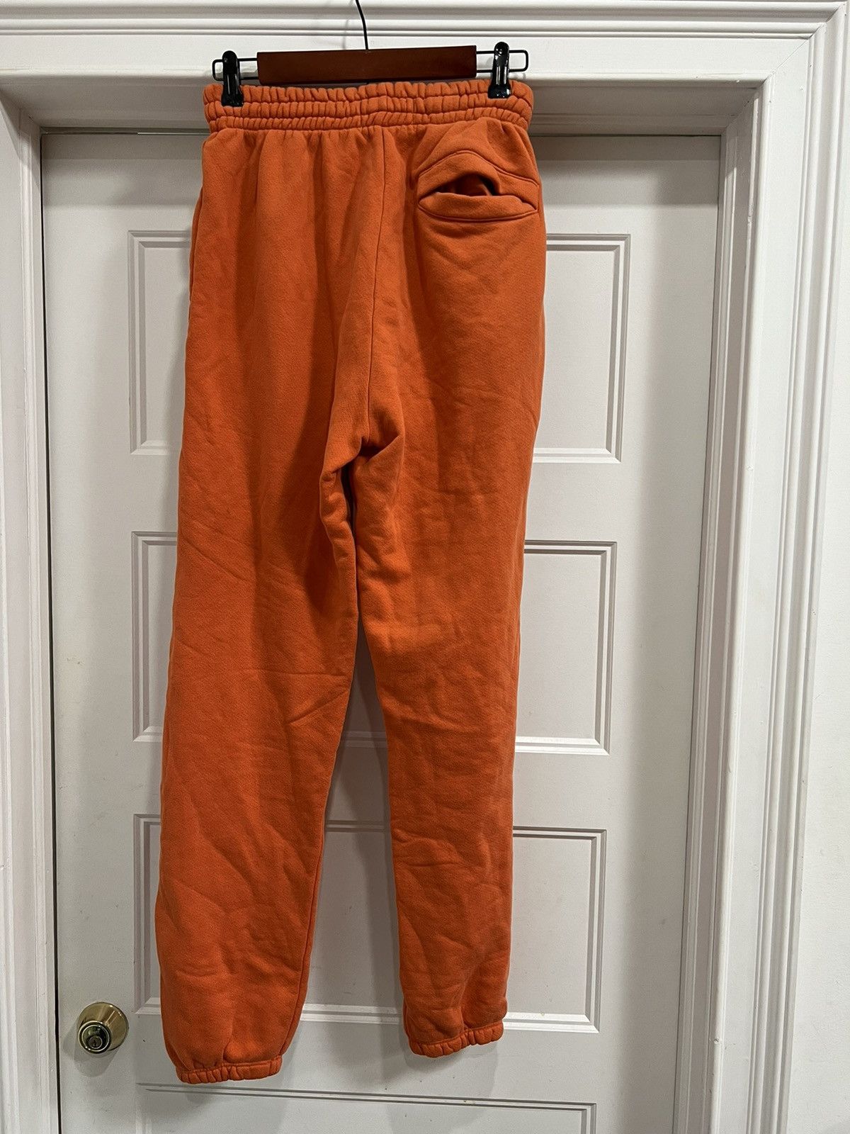 Eric Emanuel Eric Emanuel EE Logo Orange Sweatpants Size US 30 / EU 46 - 4 Thumbnail