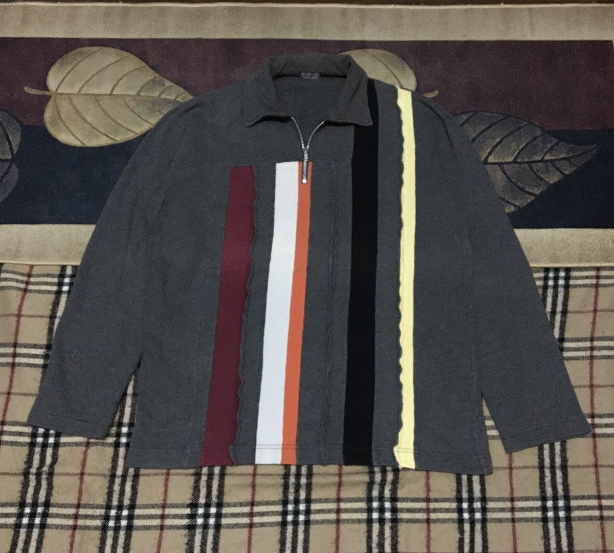 Comme des Garcons × Comme des Garcons Homme × Japanese Brand COMME des GARÇONS Homme Nice Design Polos Size US M / EU 48-50 / 2 - 1 Thumbnail