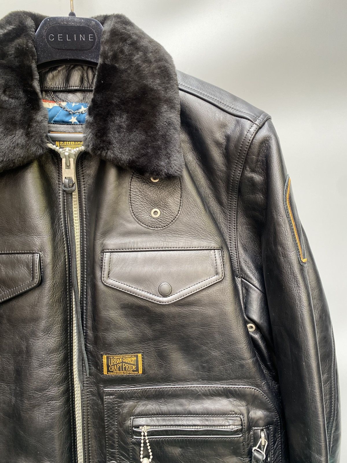Neighborhood A/W 2010- Neighborhood- Biker Leather Jacket Size US L / EU 52-54 / 3 - 3 Thumbnail