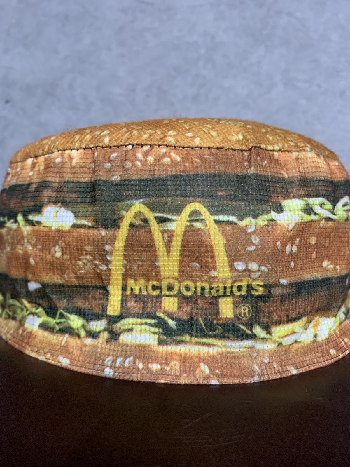 Vintage McDonald's Big Mac Painter cap employee 1984 Size ONE SIZE - 2 Thumbnail