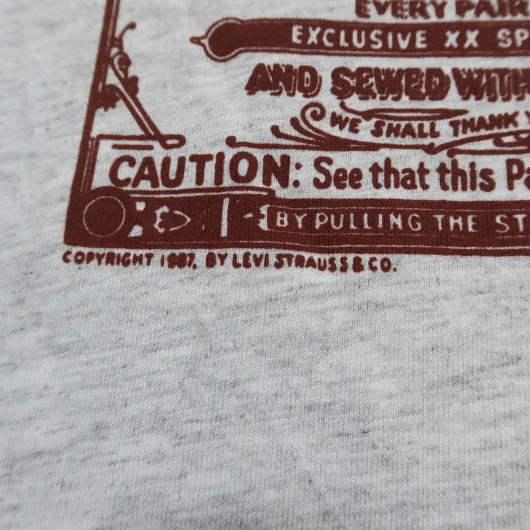 Levi's VINTAGE Levi's Shirt Men XL Heather Deadstock Weathered Cowboy 90s Mens Size US XL / EU 56 / 4 - 4 Thumbnail