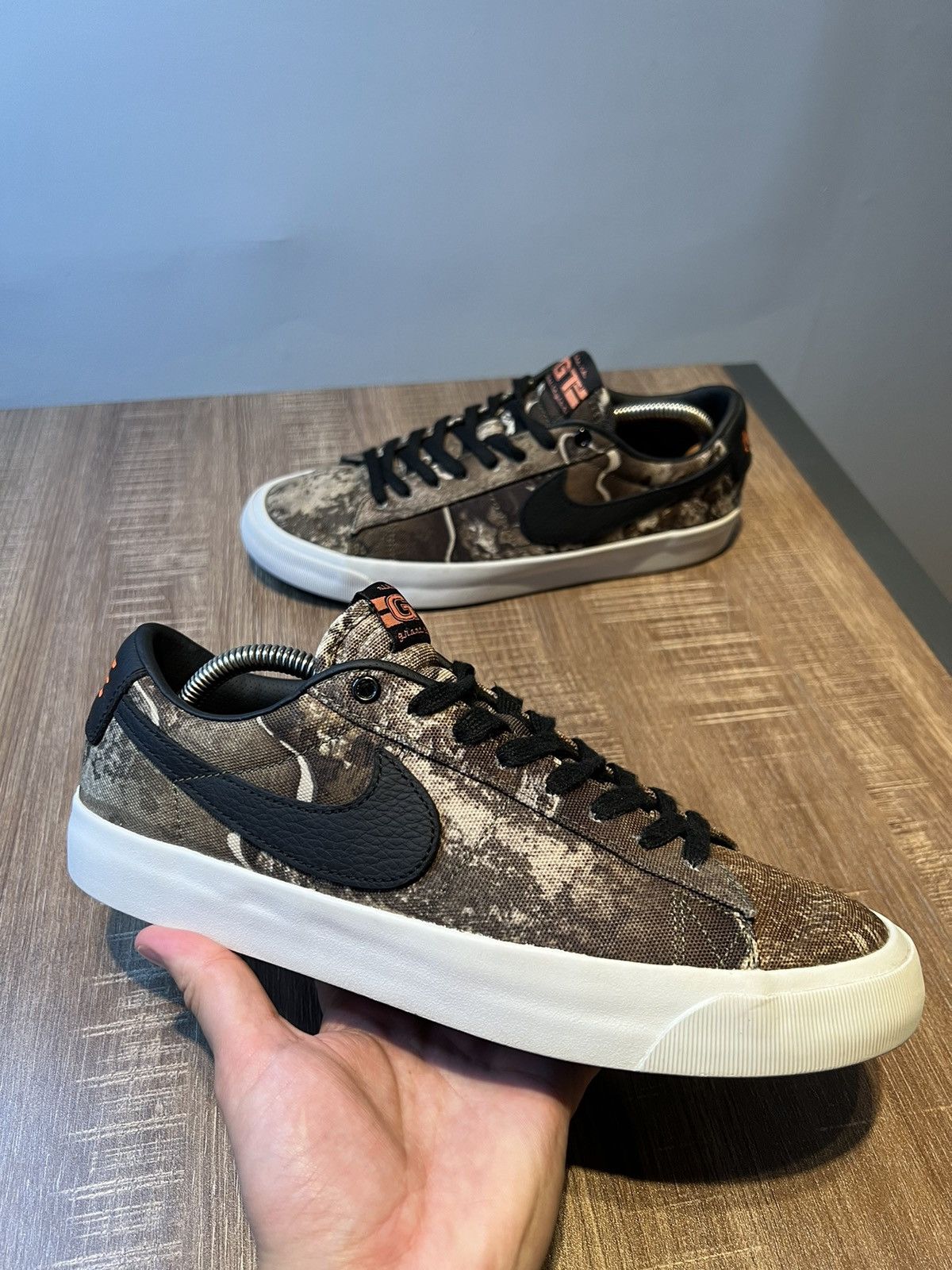 Nike Nike SB Blazer Low Pro GT RealTree Camo Shoes Size 9 Grailed