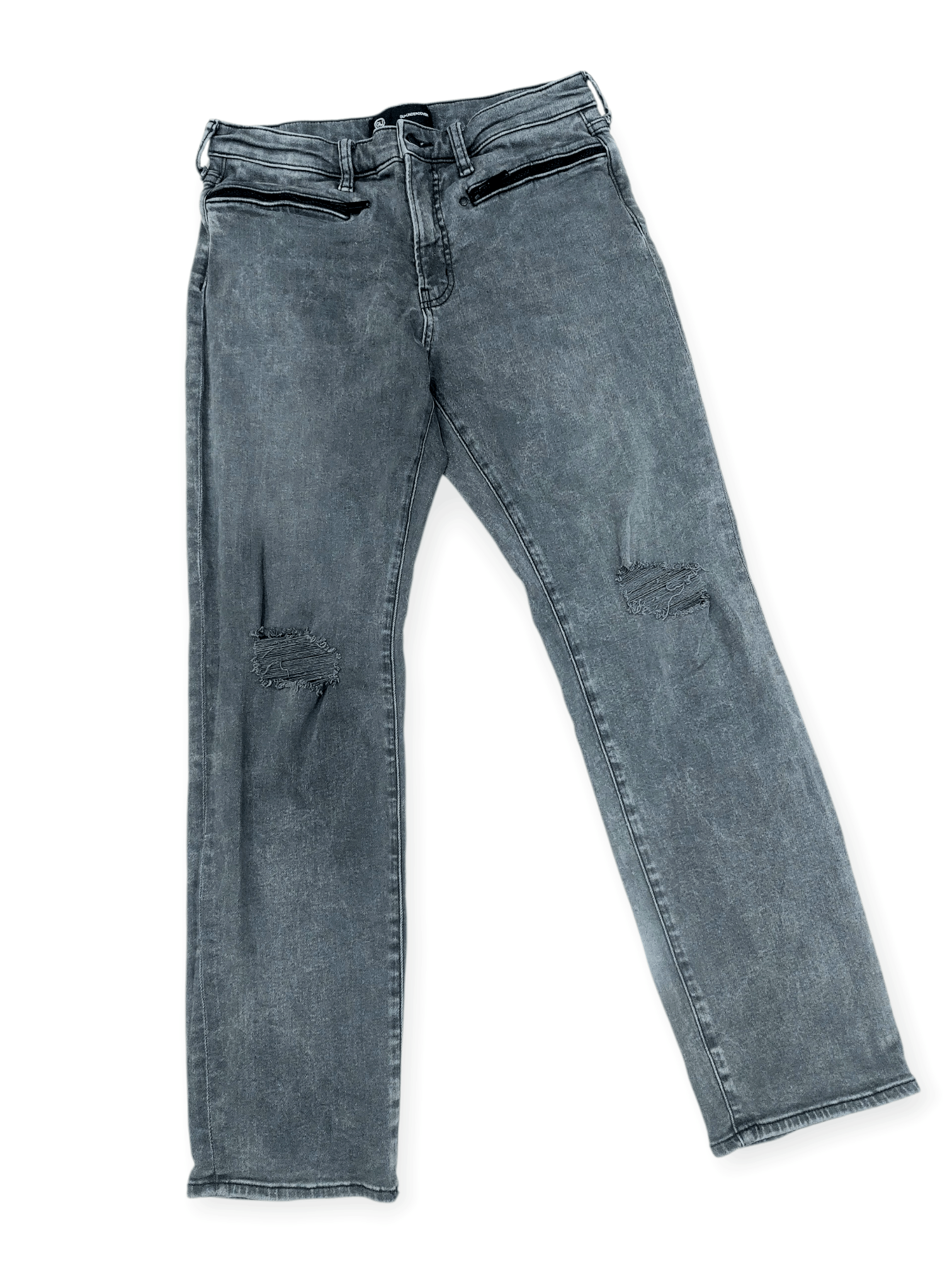 Undercover GU x Undercover Kosmik Noise Smoke Phantom Zip-Pocket Denim Size US 30 / EU 46 - 3 Thumbnail