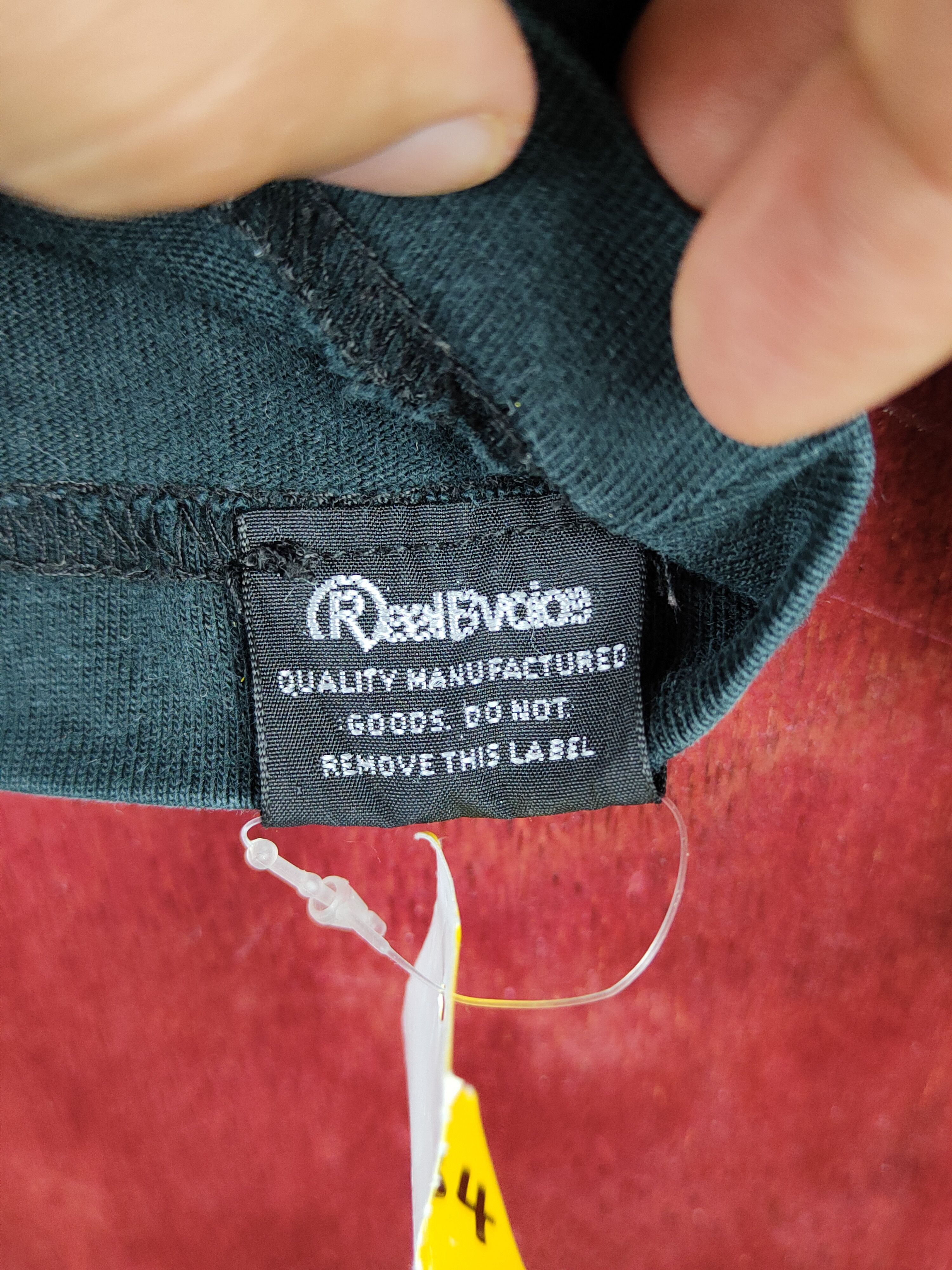 Japanese Brand RealBVoice Black Long Sleeve T-Shirts #S2255 Size US M / EU 48-50 / 2 - 11 Thumbnail