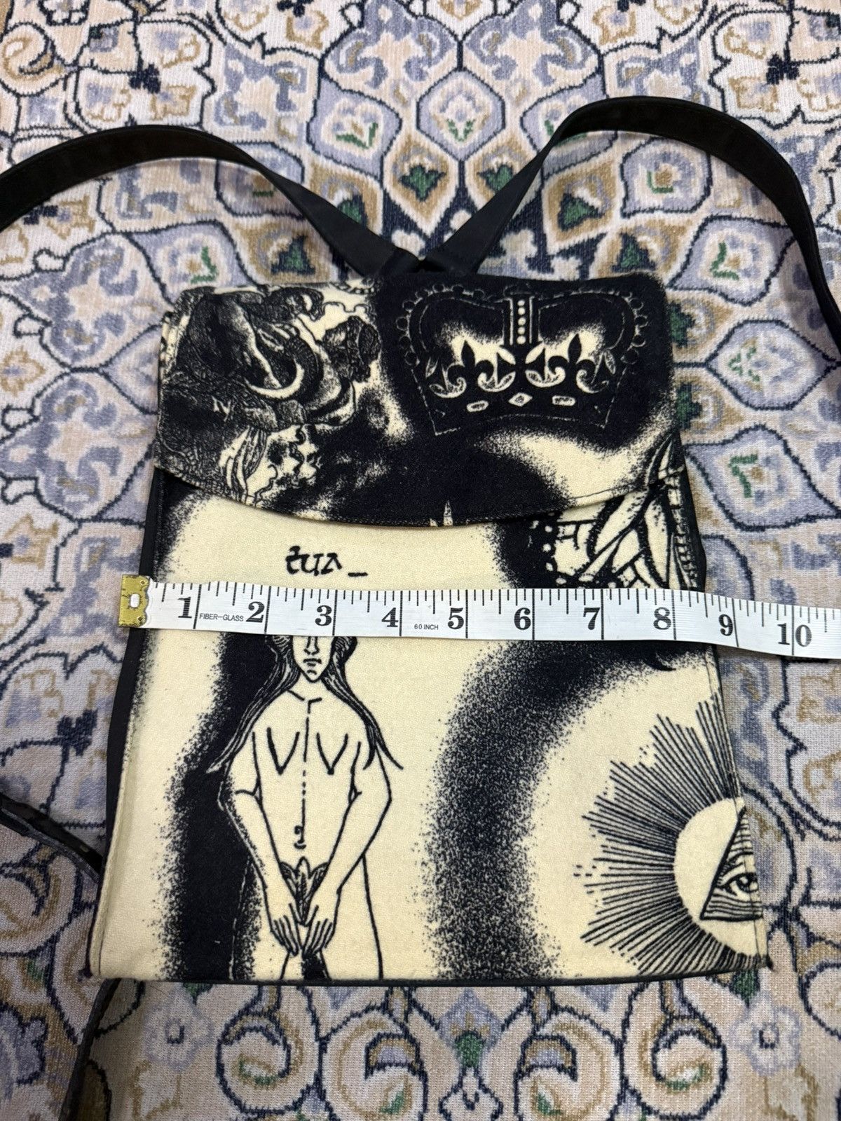 Jean Paul Gaultier 90s Vintage Rare Junior Gaultier "iluminati tattoo Size ONE SIZE - 7 Thumbnail