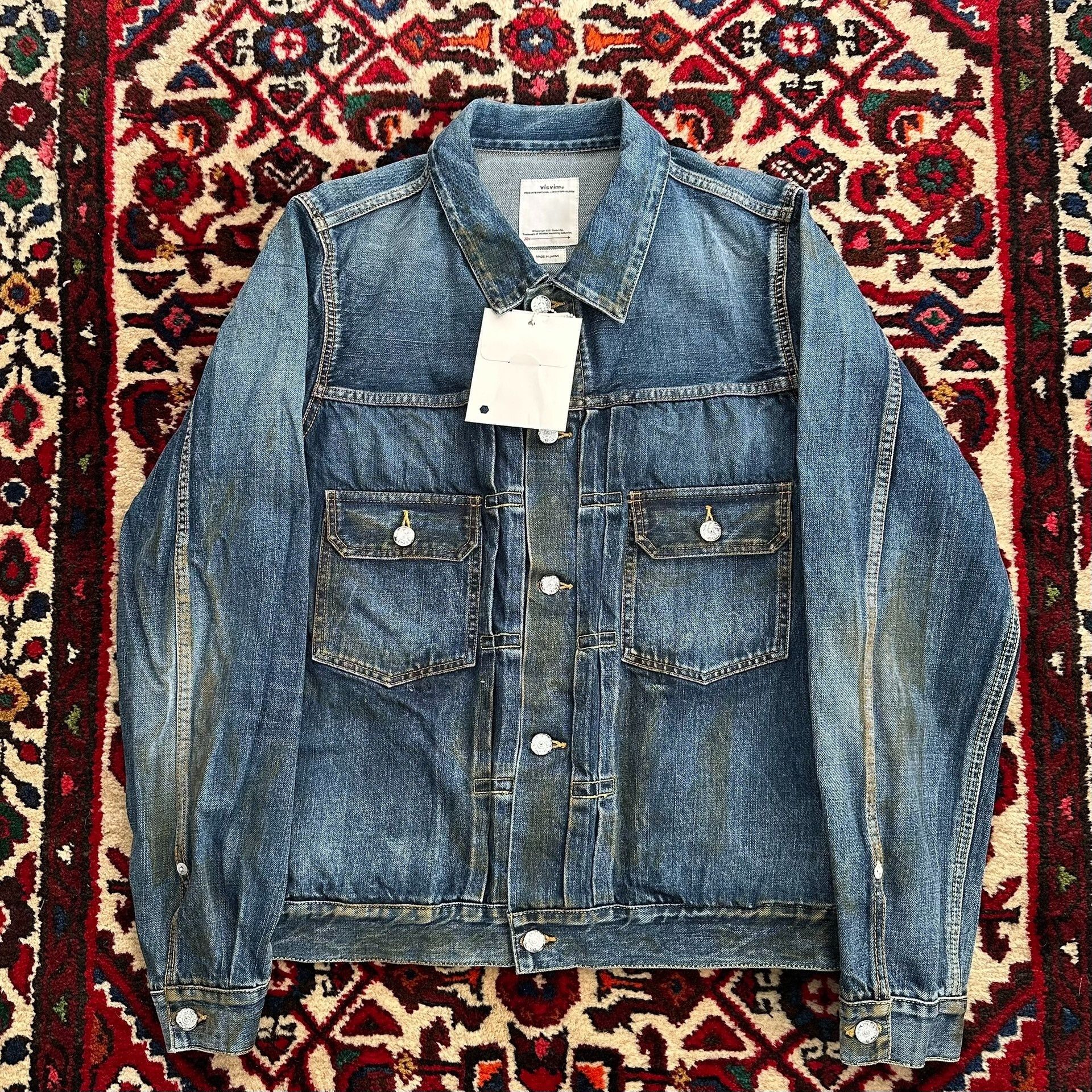 Visvim Visvim 19AW 1000dry Denim Jacket Size US L / EU 52-54 / 3 - 1 Thumbnail