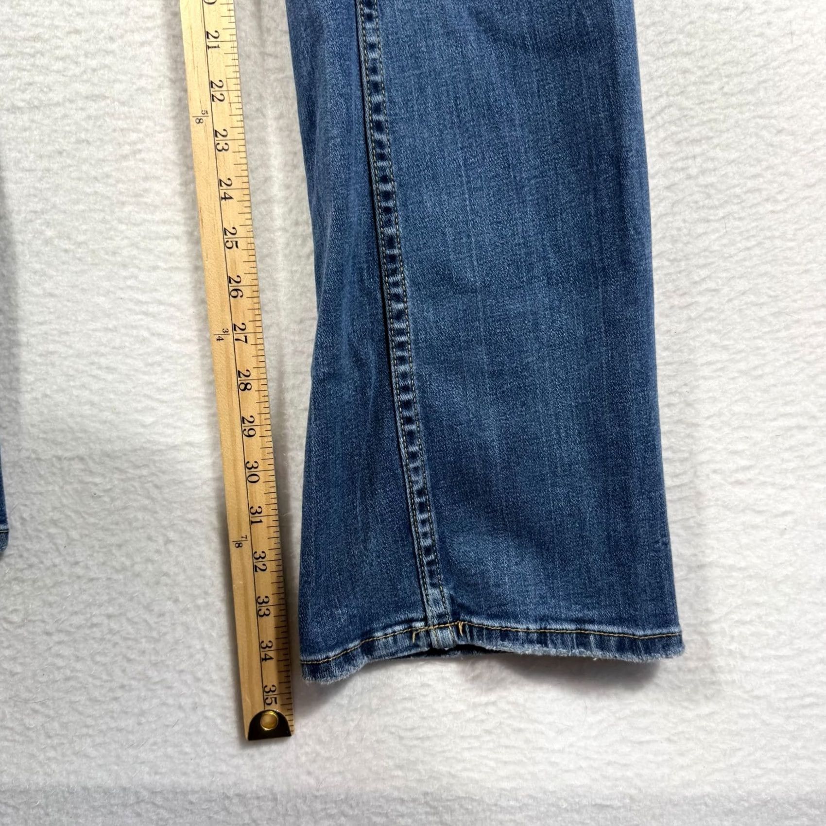Vintage VINTAGE Buckle BKE Payton Jeans Bootcut Denim 31x35.5 Womens Grunge Mid Rise 5-Pocket Blue Mens Girls? Size 24" / US 00 / IT 34 - 7 Thumbnail