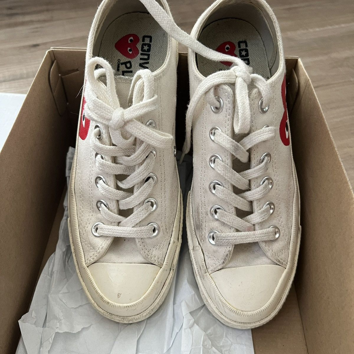 Comme des Garcons PLAY × Converse Converse x Comme des Garcons Size US 7.5 / IT 37.5 - 4 Thumbnail