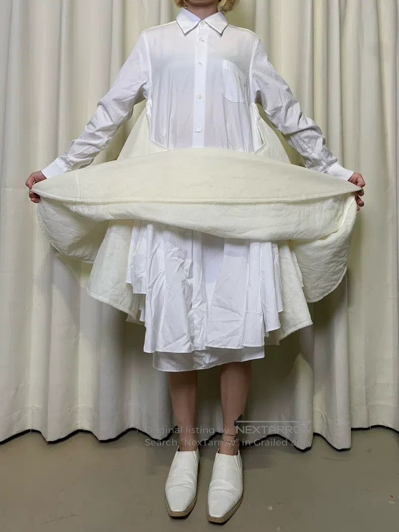 Comme des Garcons Comme Des Garcons Vintage Silhouette Dress Size XS / US 0-2 / IT 36-38 - 6 Thumbnail