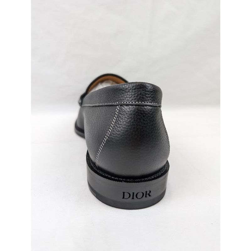 Dior o1rshd1 Granville Grained Calf Loafer in Nior Size US 13 / EU 46 - 9 Thumbnail