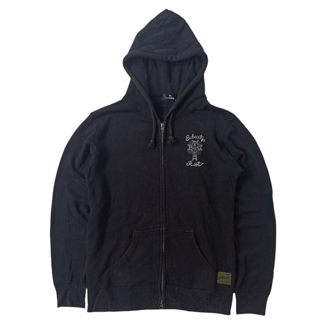 If Six Was Nine × Japanese Brand Vintage Subciety Riot Hoodie Size US M / EU 48-50 / 2 - 1 Thumbnail