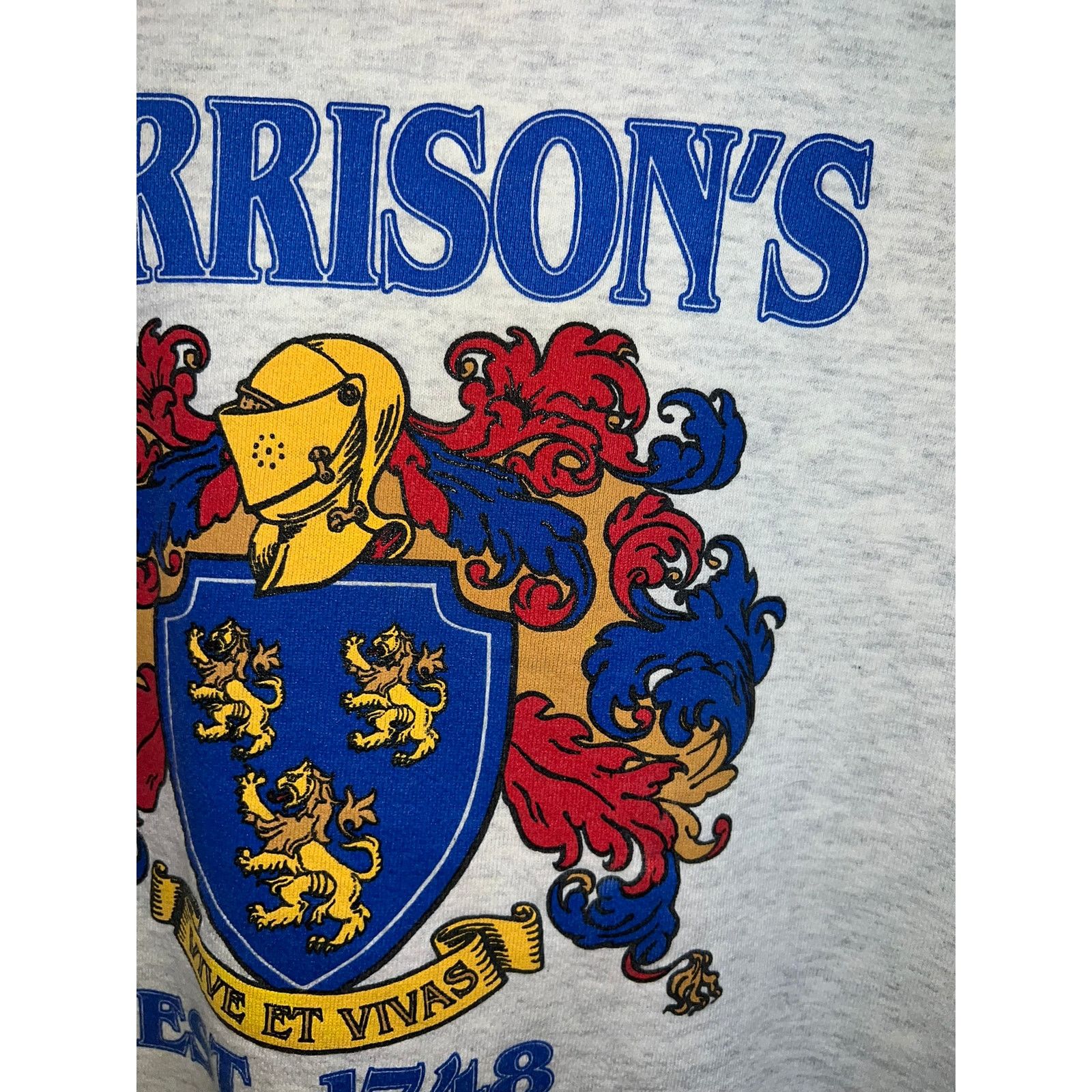 Delta Vintage Netherlands Sweatshirt Crewneck 90s Harrison 2XL XXL Size US XXL / EU 58 / 5 - 4 Thumbnail