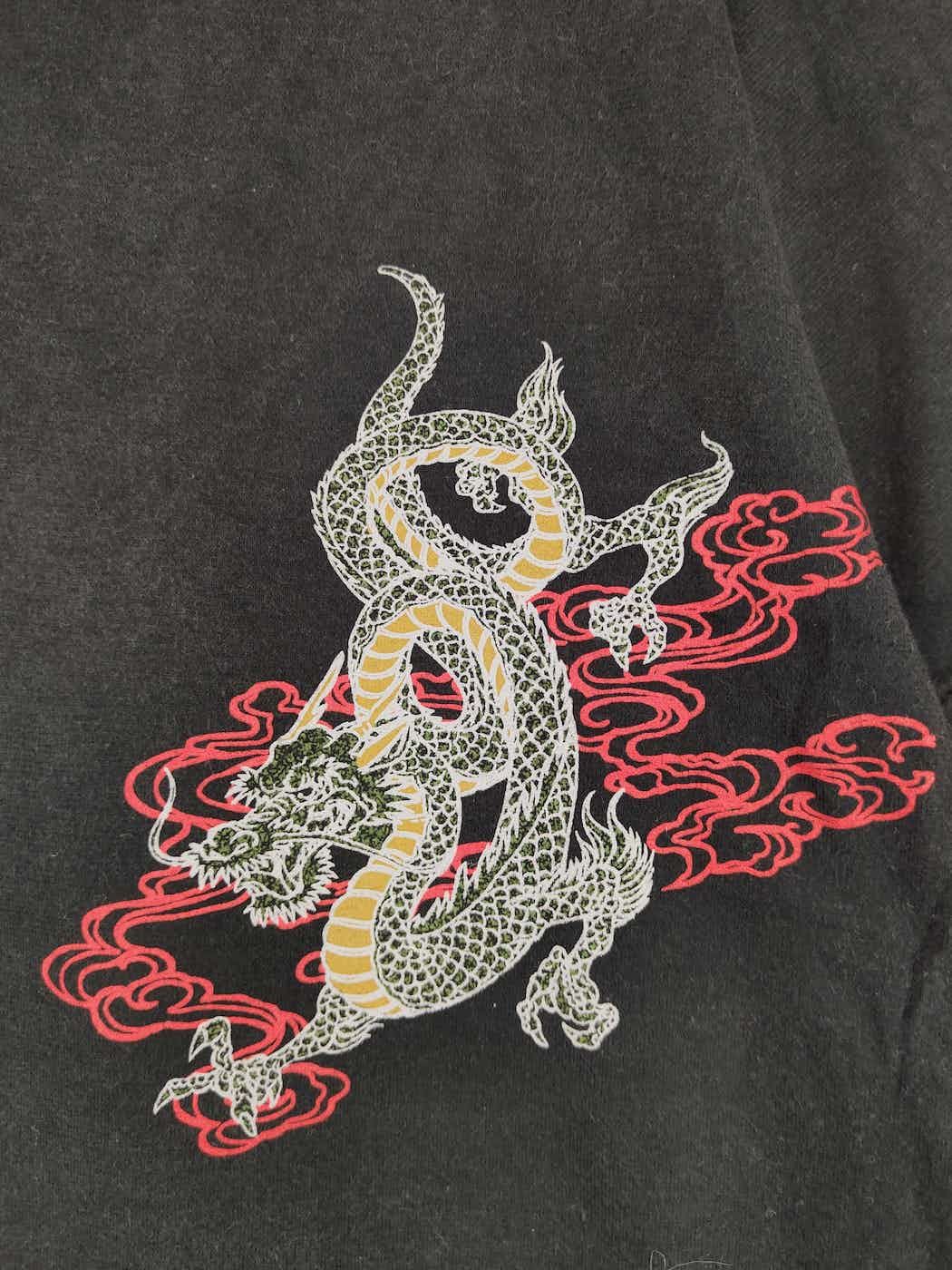Japanese Brand Mind Game Black Dragon Short Sleeve T-shirts #S2305 Size US L / EU 52-54 / 3 - 11 Thumbnail