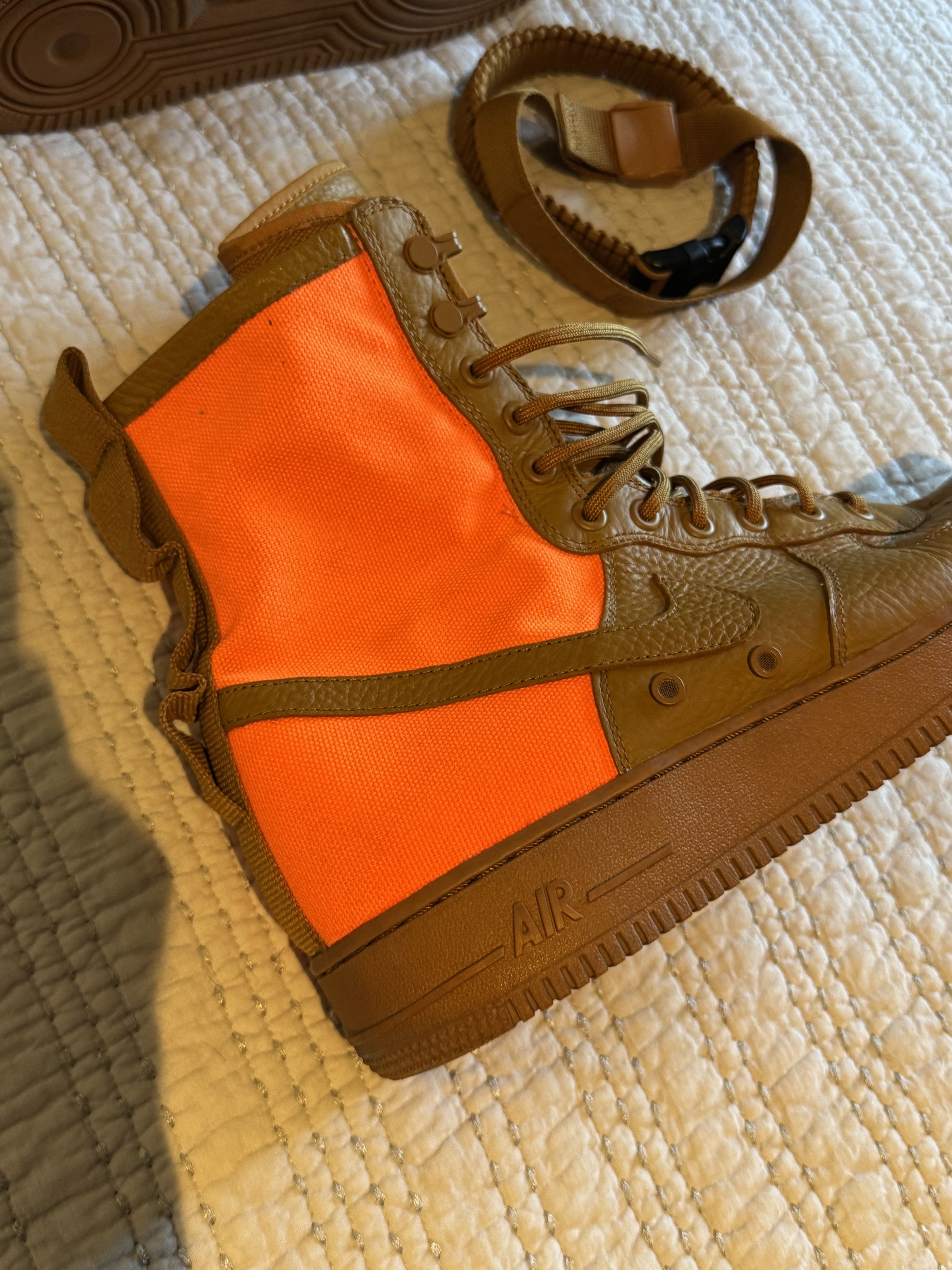 Nike Nike SF Air Force 1 High - Desert Ochre Size US 12 / EU 45 - 7 Thumbnail