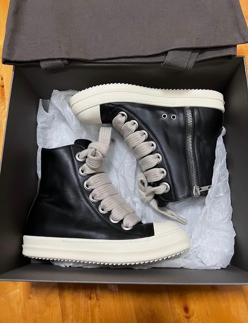 Rick Owens Rick Owens Ramones High Jumbo Lace | Grailed