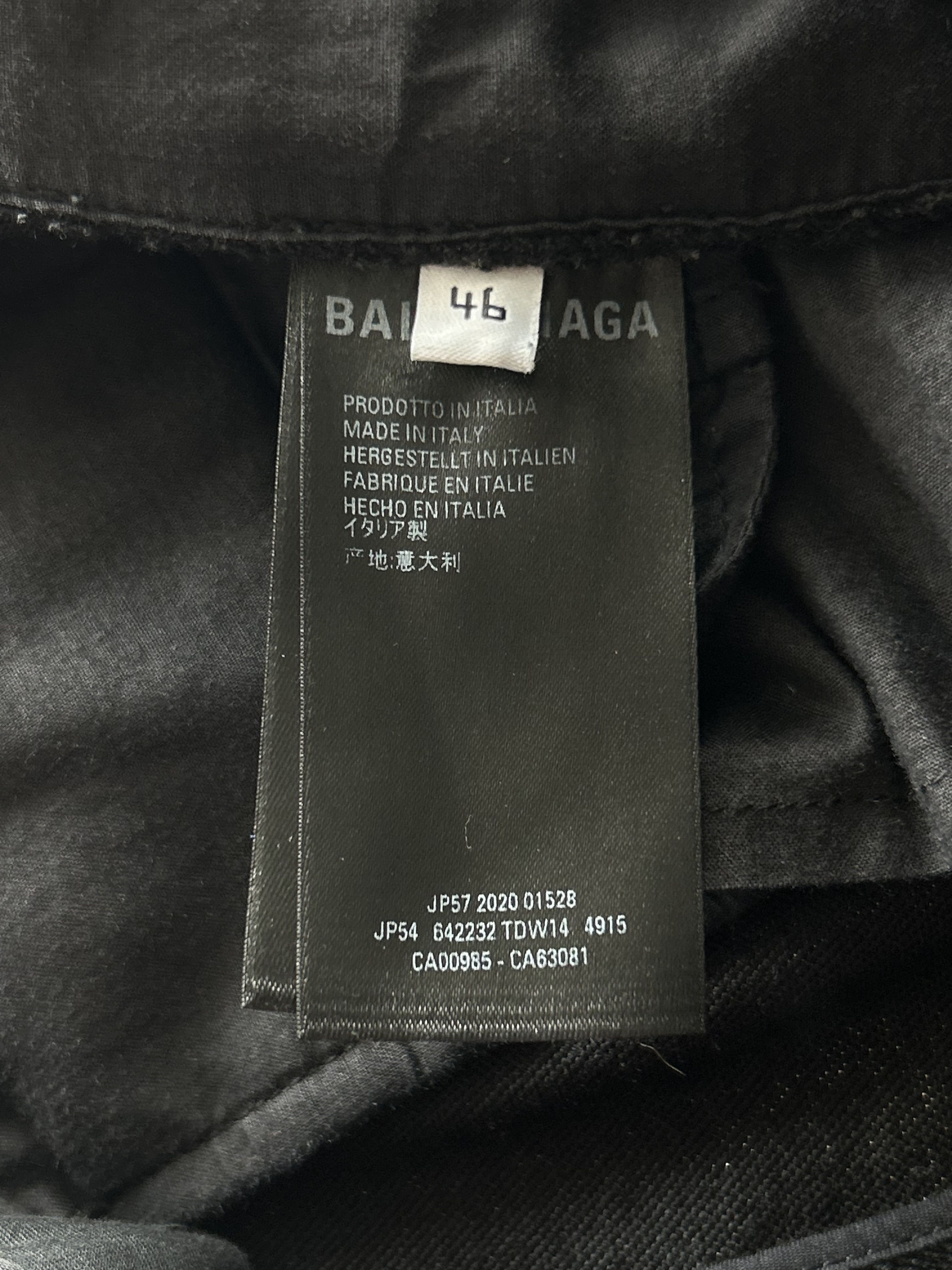 Balenciaga Balenciaga Blue & Black Hybrid Jeans Size US 30 / EU 46 - 3 Thumbnail