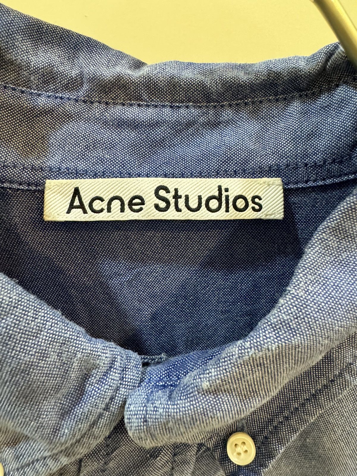 Acne Studios Acne Studios AS logo shirt Size US M / EU 48-50 / 2 - 2 Thumbnail