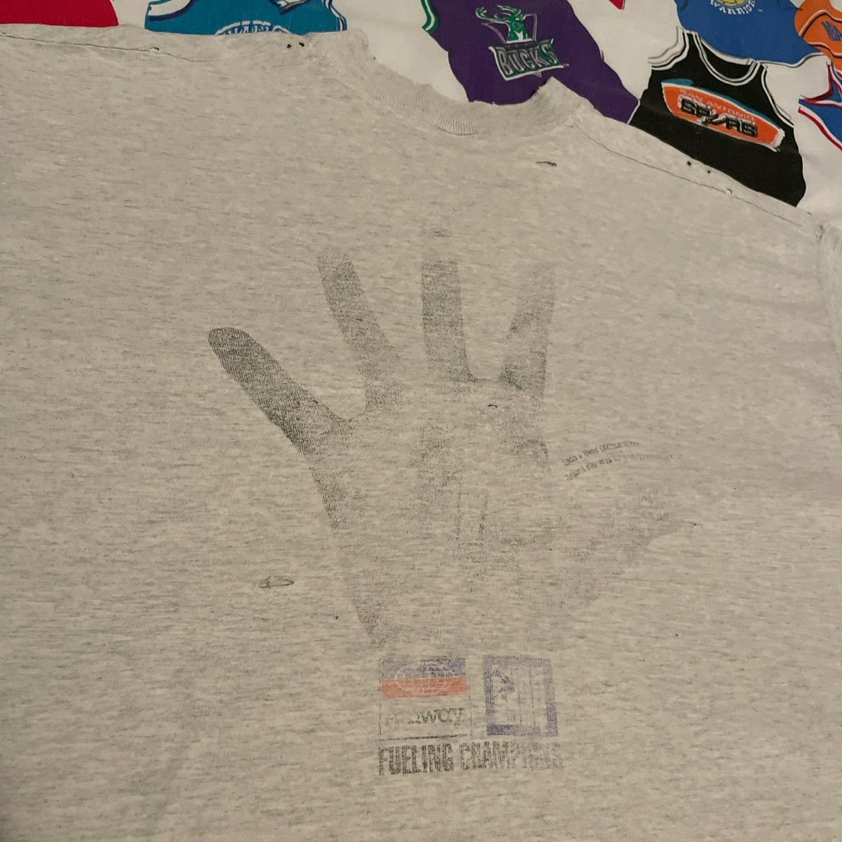 NBA × Vintage Vintage 90s NBA Shaquille O’Neal Bar Basketball Tee Size US XL / EU 56 / 4 - 4 Thumbnail