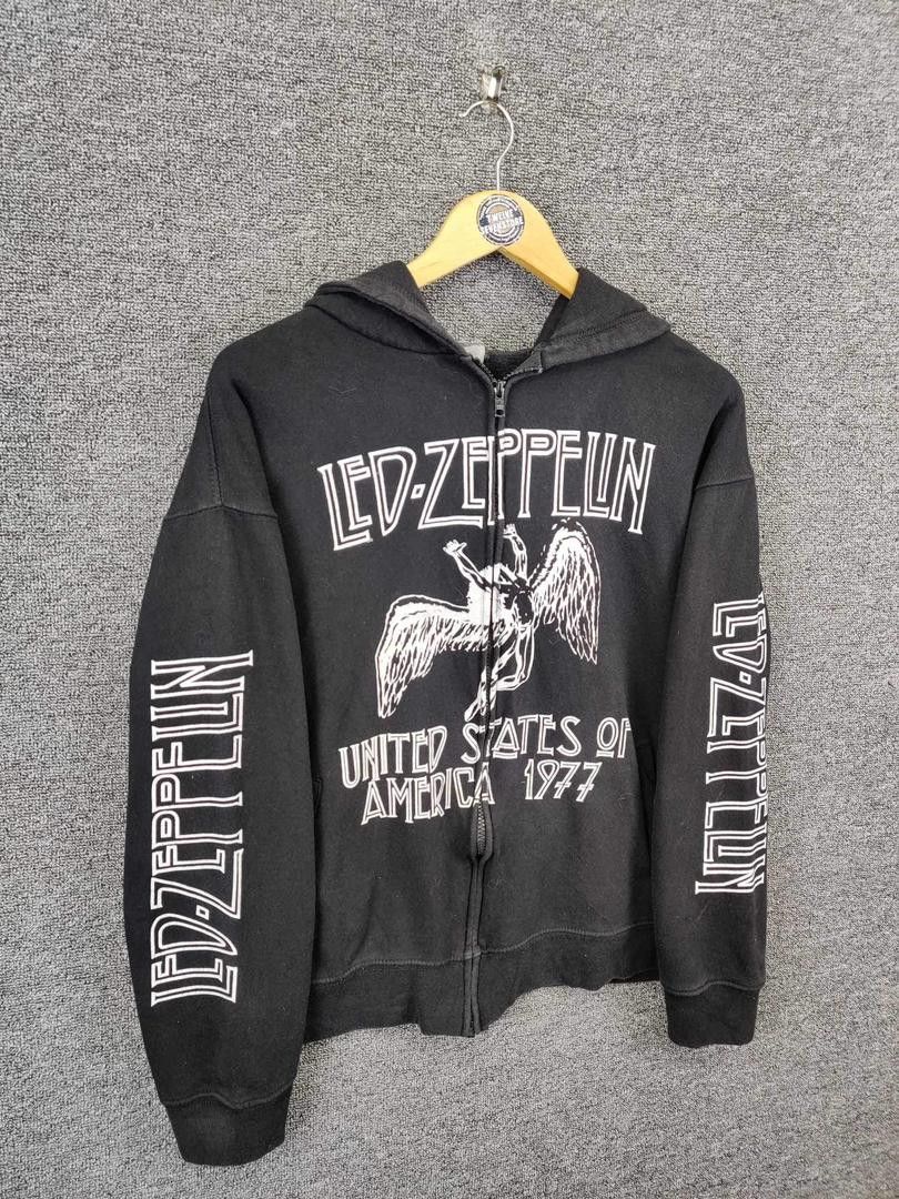 Band Tees Led Zeppelin United Of States America 1977 Band Hoodie Size US M / EU 48-50 / 2 - 7 Thumbnail