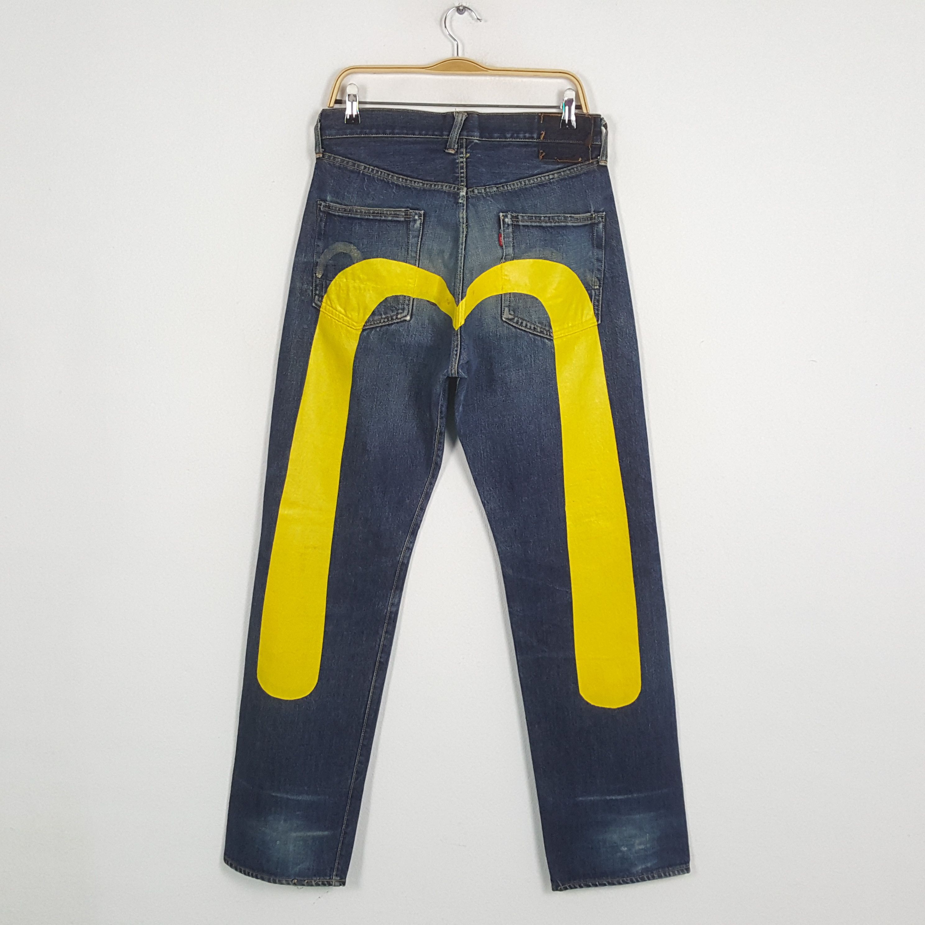 Evisu × Japanese Brand × Vintage Vintage EVIS Japanese Brand Daicock Custom Style Jeans Size US 30 / EU 46 - 1 Thumbnail