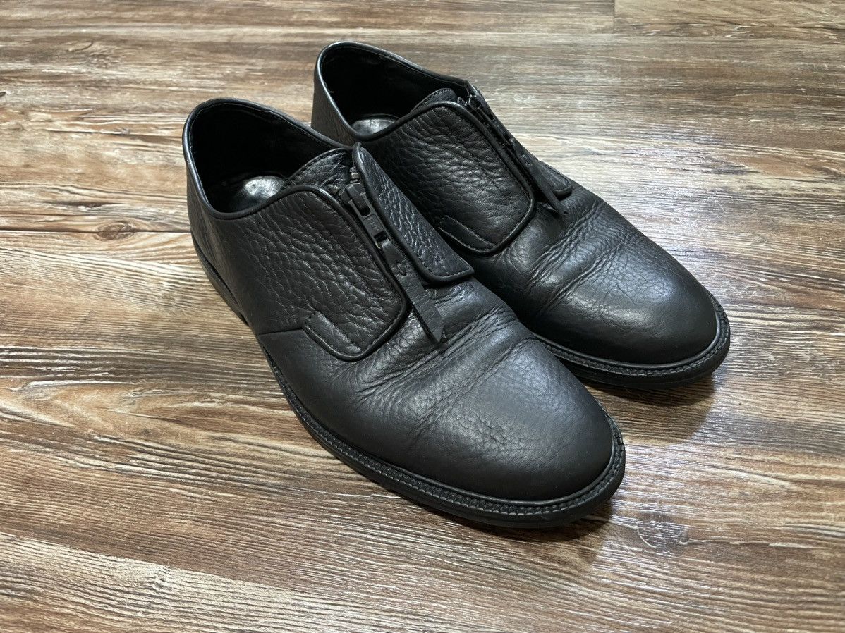 Opening Ceremony M14 Zip Up Leather Black Derby Oxford 41 9.5 MMM Style Size US 9.5 / EU 42-43 - 3 Thumbnail