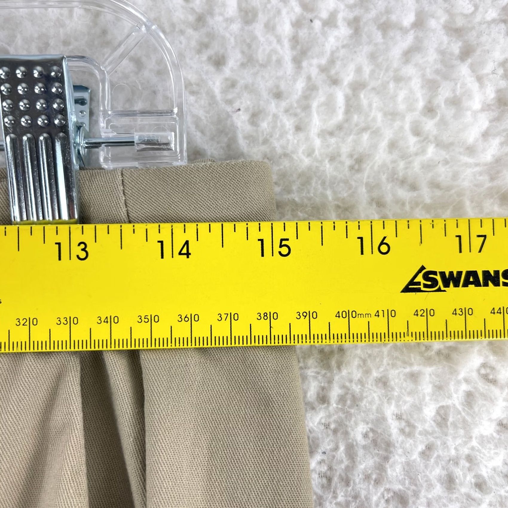 J.Crew J.CREW Chino Pants Womens Size 6 Beige Slim Straight Flat Front Mid-Rise Casual Workwear 80s 90s City Mens Women Girls Size 28" / US 6 / IT 42 - 7 Thumbnail
