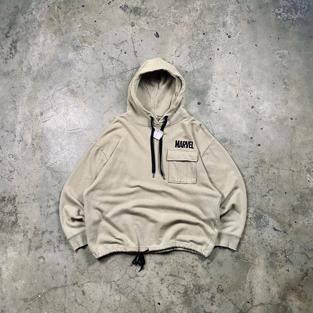 Marvel Comics × Vintage y2k Marvel Tactical Wide Boxy Pullover Size US M / EU 48-50 / 2 - 1 Thumbnail