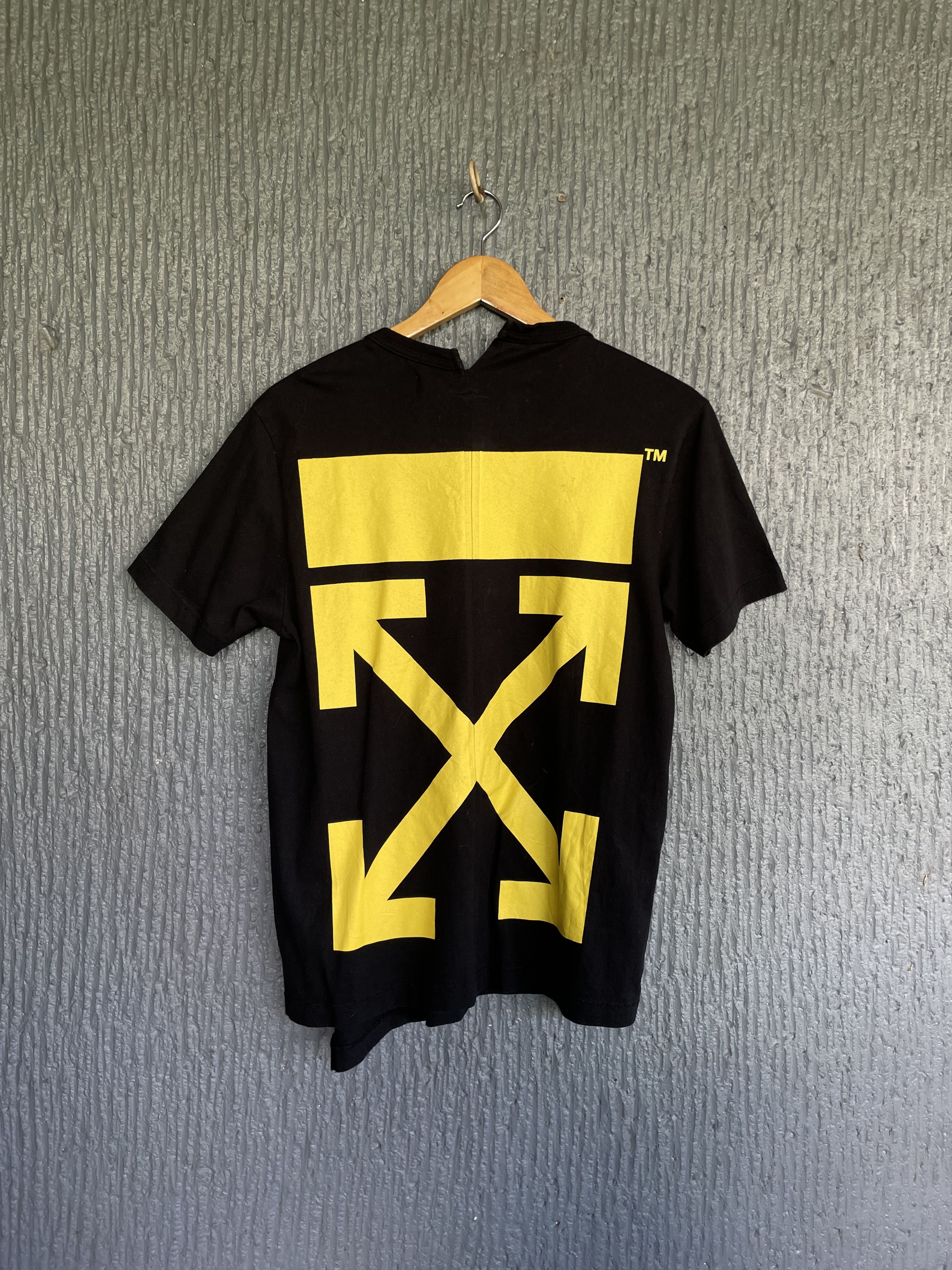 Off-White × Virgil Abloh OFF-WHITE MOTO SPLICED TEE Size US XS / EU 42 / 0 - 5 Thumbnail