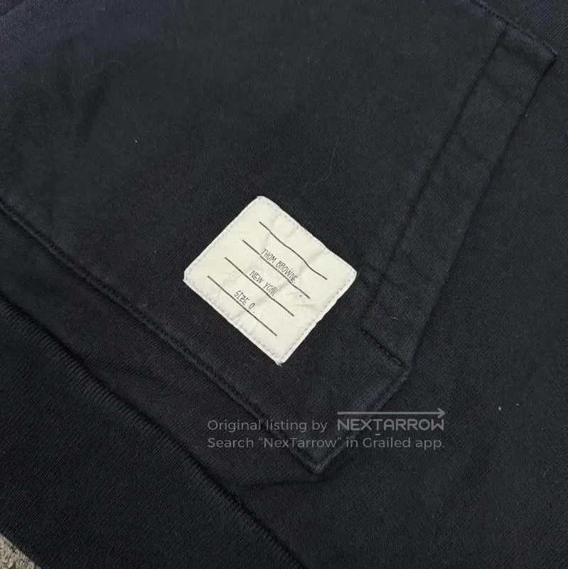 Thom Browne Thom Browne Black Cotton Hoodie for Men . Size US XS / EU 42 / 0 - 3 Thumbnail
