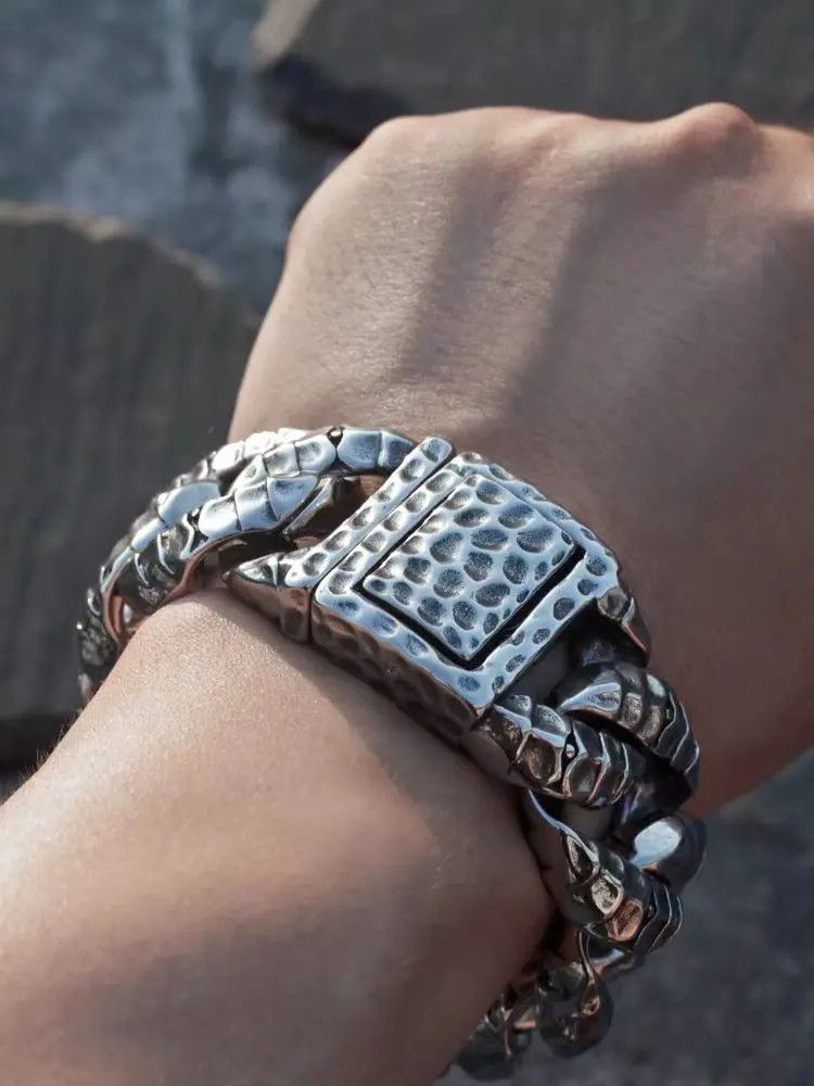 Jewelry × Vintage Hip Hop Street Python Bracelet Size ONE SIZE - 3 Thumbnail
