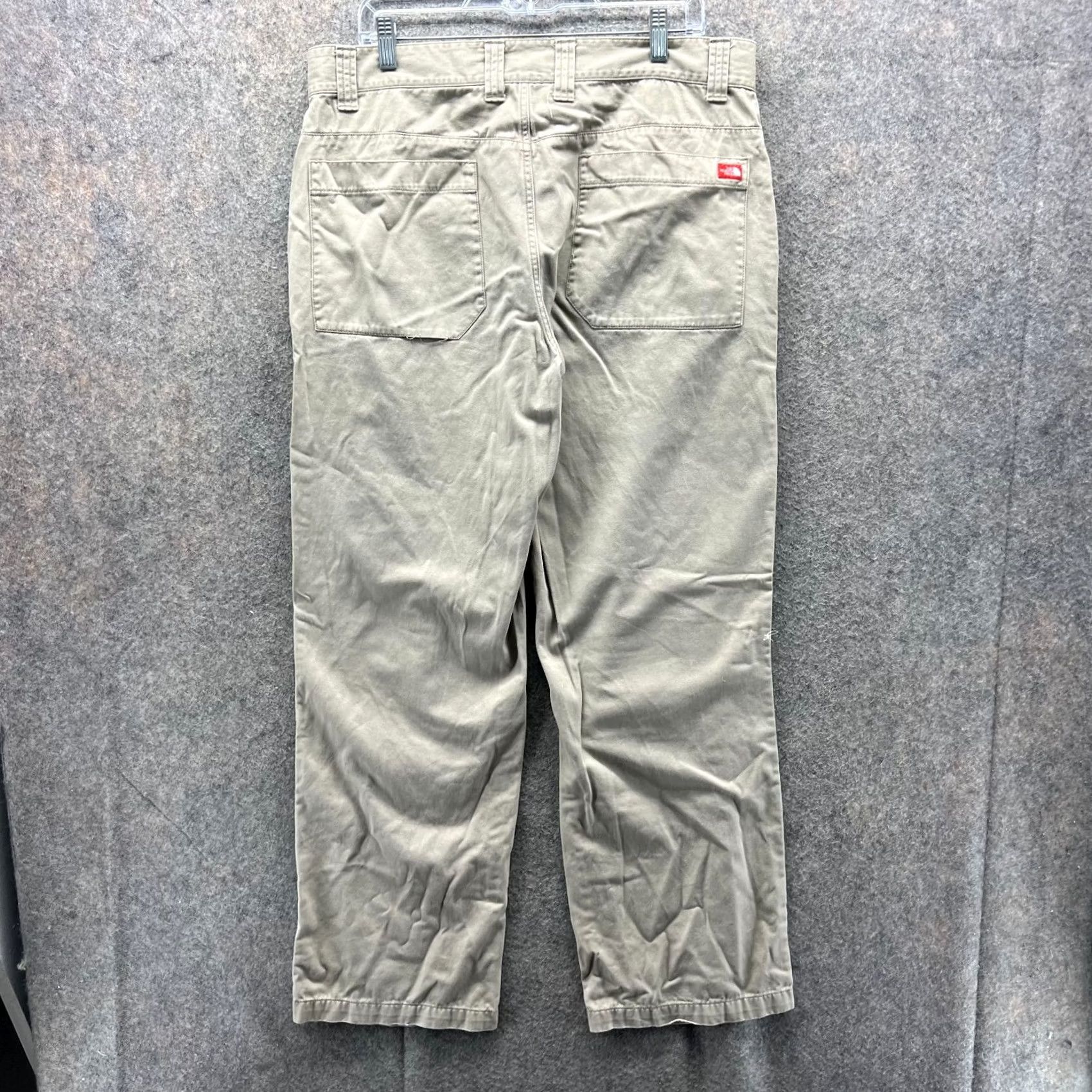 The North Face The North Face Men 36 ABLS Khaki Chino Flat Front Tan Beige Travel Hiking Pants - 36in Size US 36 / EU 52 - 2 Thumbnail