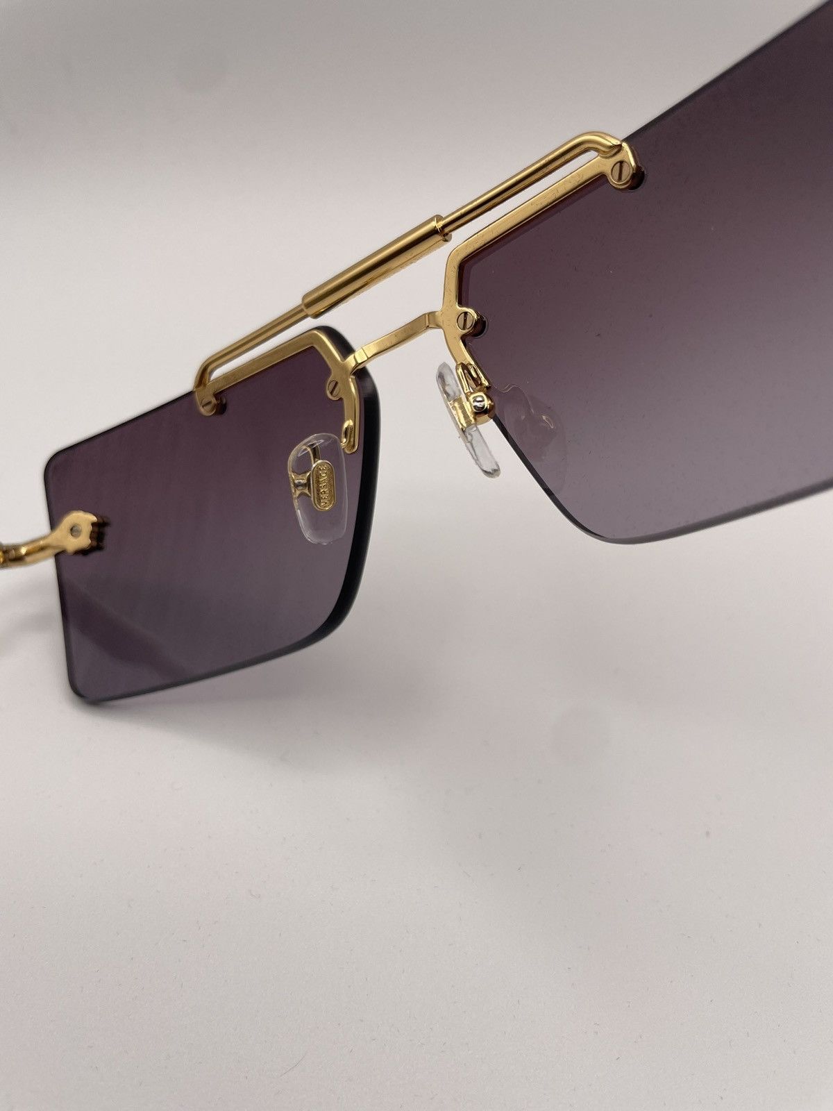 Versace Versace Frameless Sunglasses Size ONE SIZE - 6 Thumbnail
