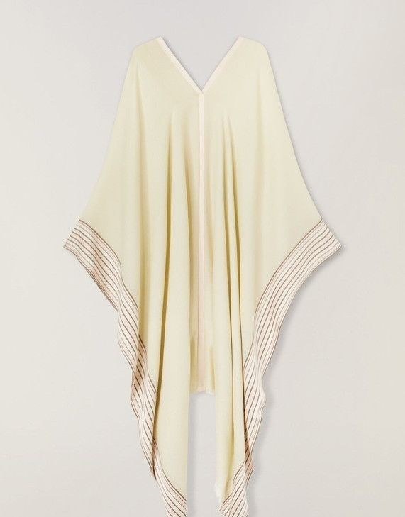Loro Piana o1srvl11e0824 Size: OS / Suitcase Stripe Cape in Multicolor Size ONE SIZE - 1 Thumbnail