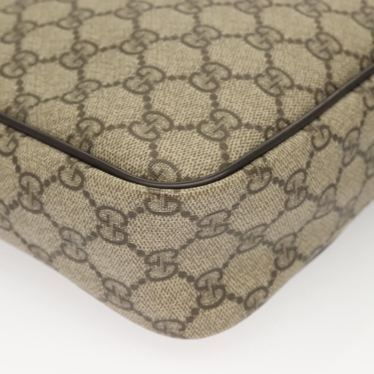Gucci GUCCI GG Supreme Shoulder Bag Pvc Beige Gold Size ONE SIZE - 10 Thumbnail