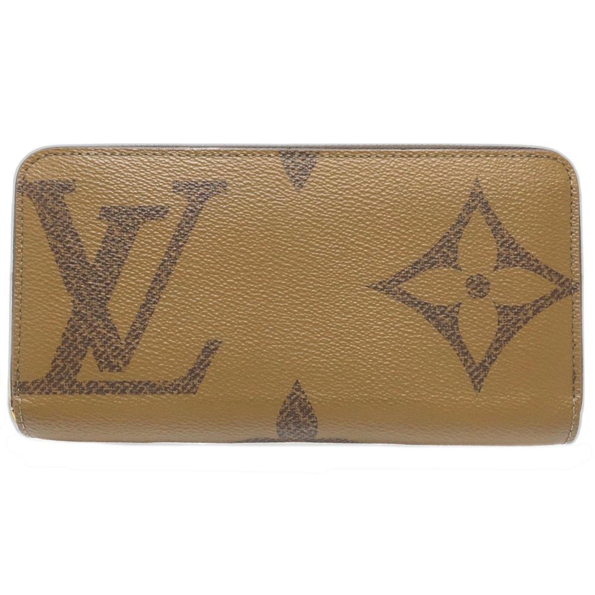 Louis Vuitton Louis Vuitton Long Wallet M69353 Women's Zippy Monogram Giant Reverse Beige 181418 Size ONE SIZE - 1 Thumbnail