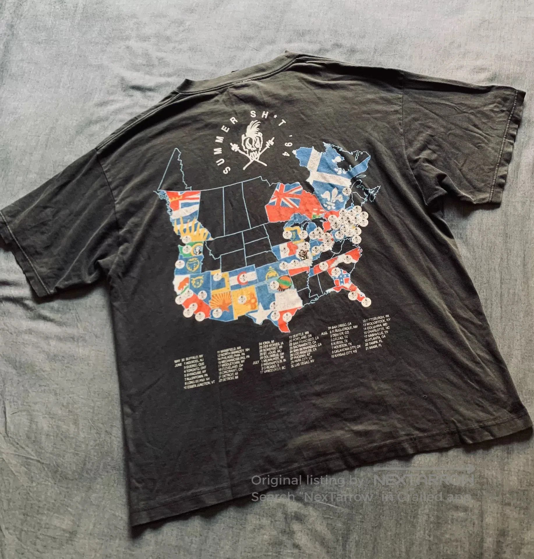 Vintage Vintage Metallica Graphic Print Tee. Size US XL / EU 56 / 4 - 2 Thumbnail