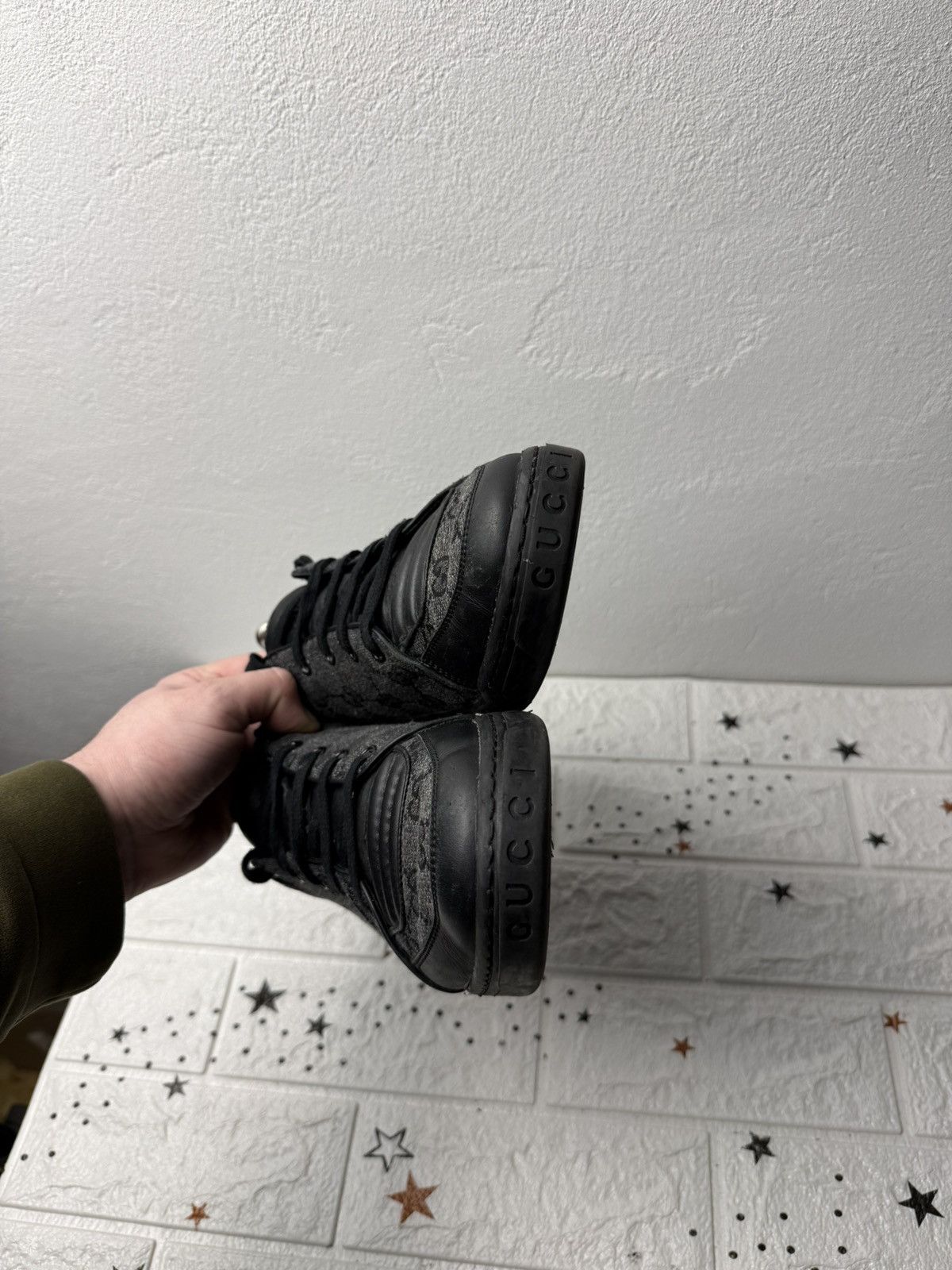 Gucci Gucci Gucci Low Cut Sneakers GG Pattern US7.5 UK7 EUR41.5 Size US 7.5 / EU 40-41 - 5 Thumbnail