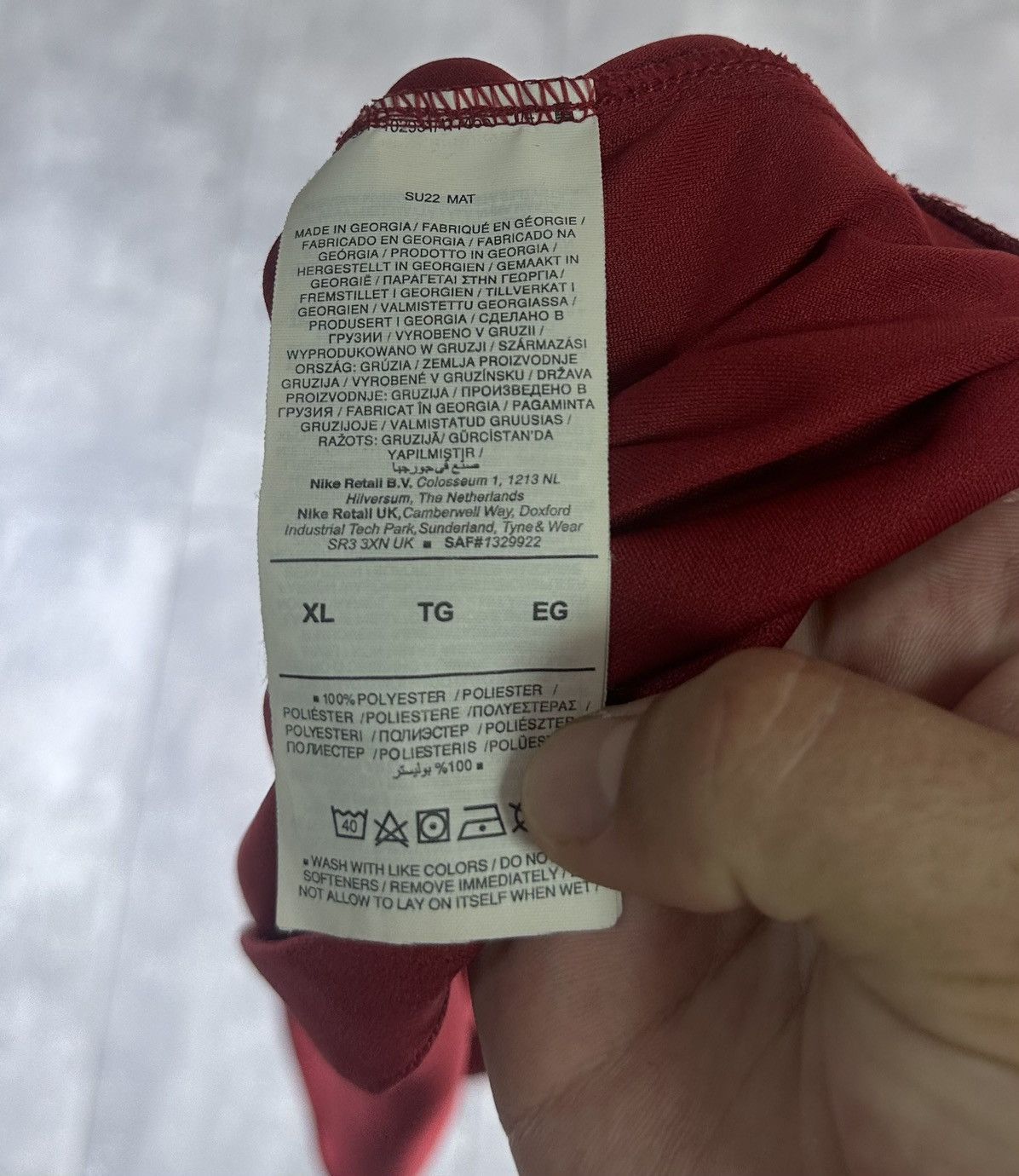 Nike Nike Liverpool Home 2022/23 Soccer Football Jersey Size US XL / EU 56 / 4 - 10 Thumbnail