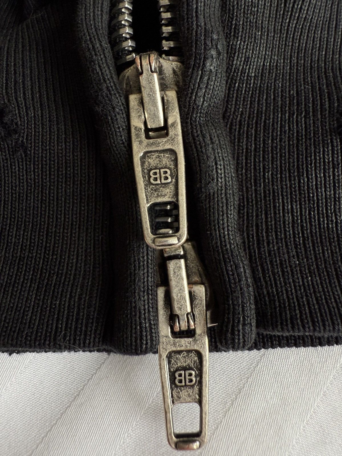 Balenciaga Balenciaga Heavy Metal Zip-Up Hoodie Size US S / EU 44-46 / 1 - 5 Thumbnail