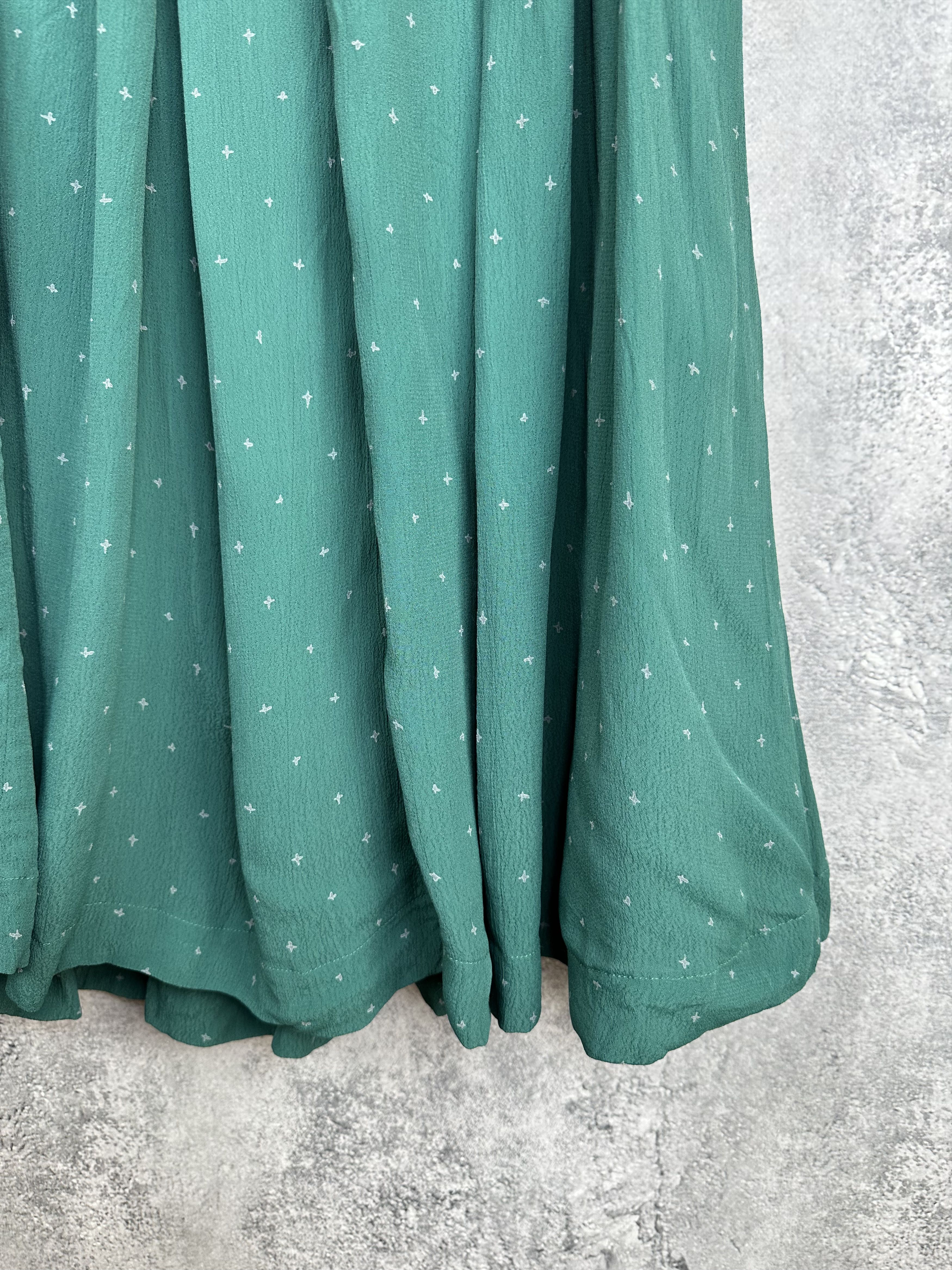 Other TOAST Boho Midi Skirt Pleated Lightweight Viscose Lined Zip Size 27" / US 4 / IT 40 - 8 Thumbnail