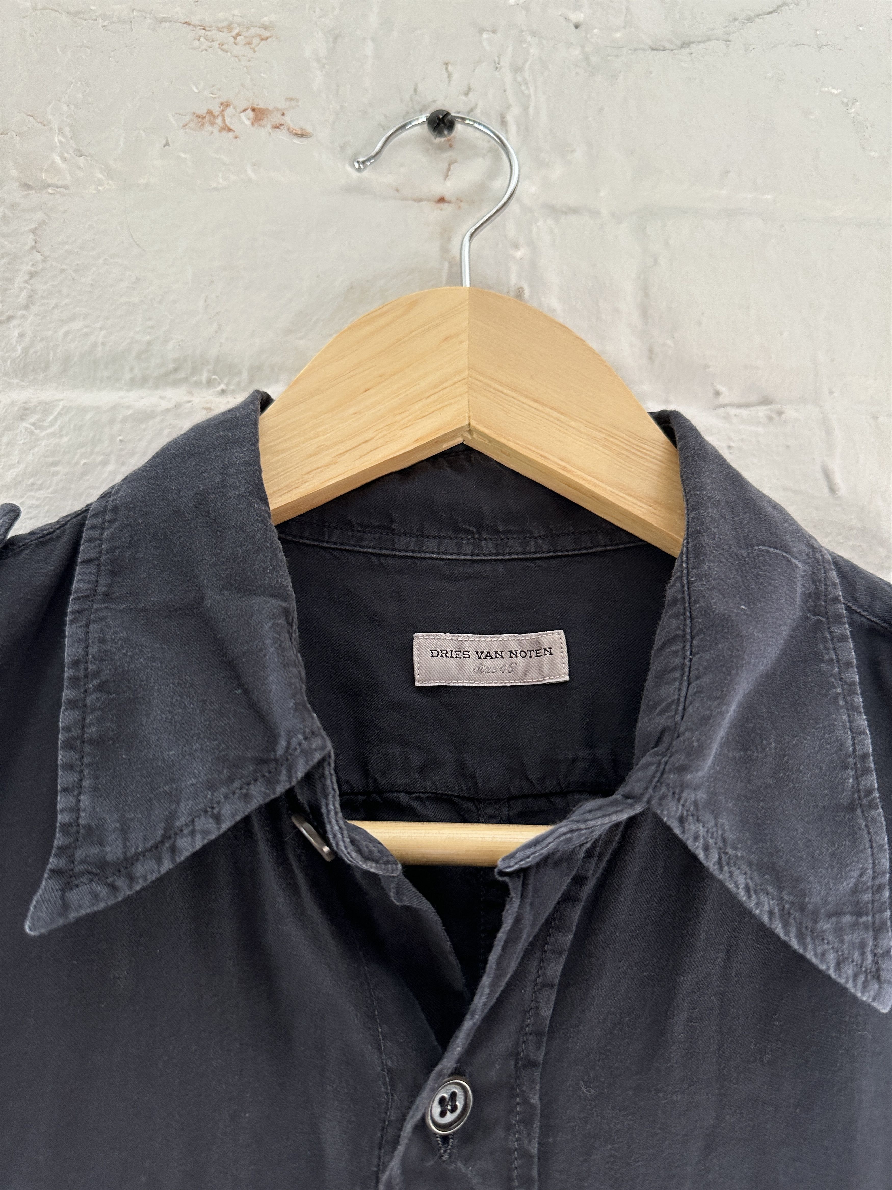Dries Van Noten Dries Van Noten Military Shirt Size US S / EU 44-46 / 1 - 2 Thumbnail