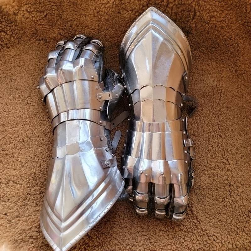 Japanese Brand × Vintage Vintage Medieval Handmade Gloves Size ONE SIZE - 5 Thumbnail