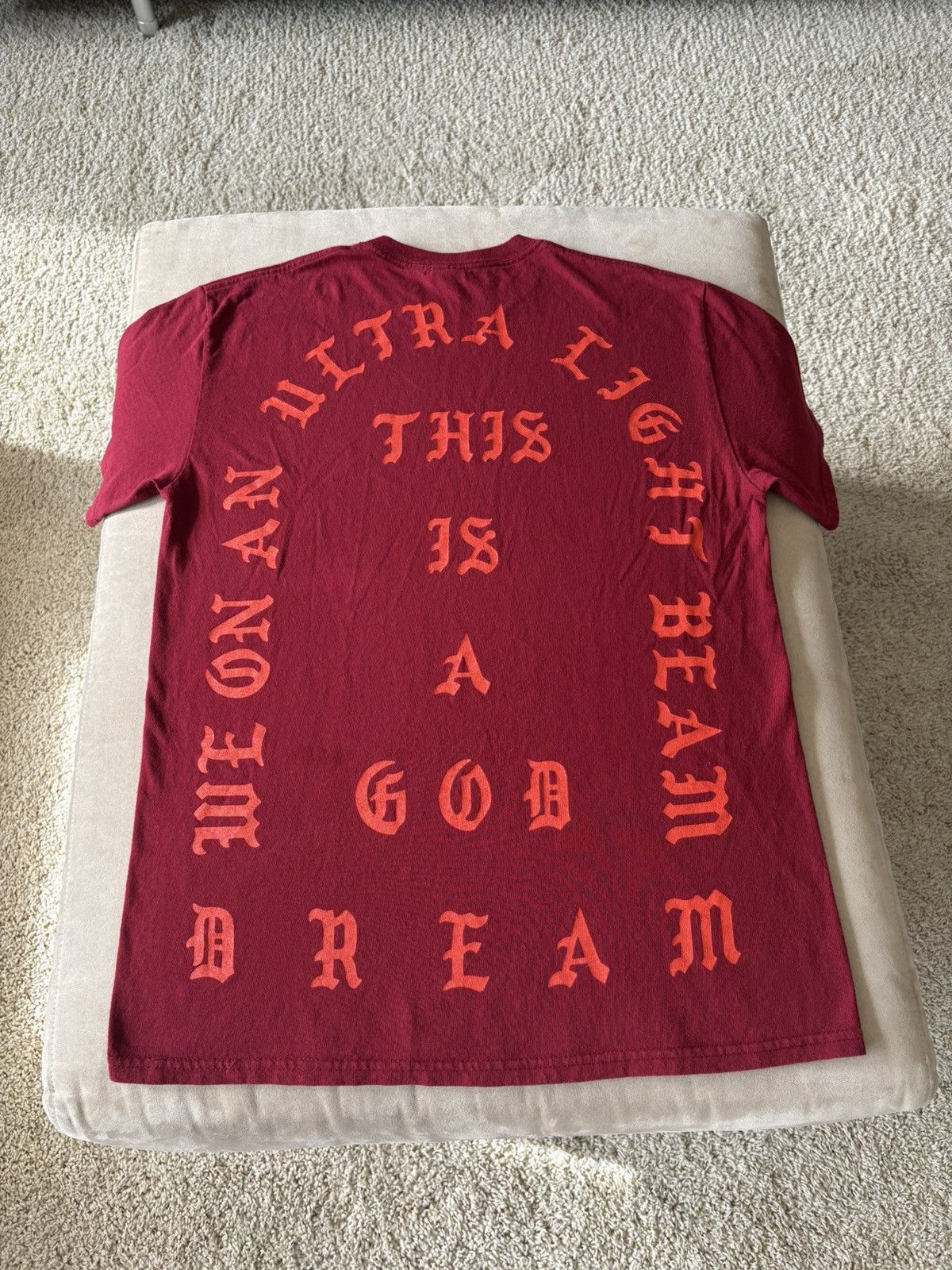 Gildan Life of Pablo Album T-Shirt Dark Red Size US M / EU 48-50 / 2 - 3 Thumbnail